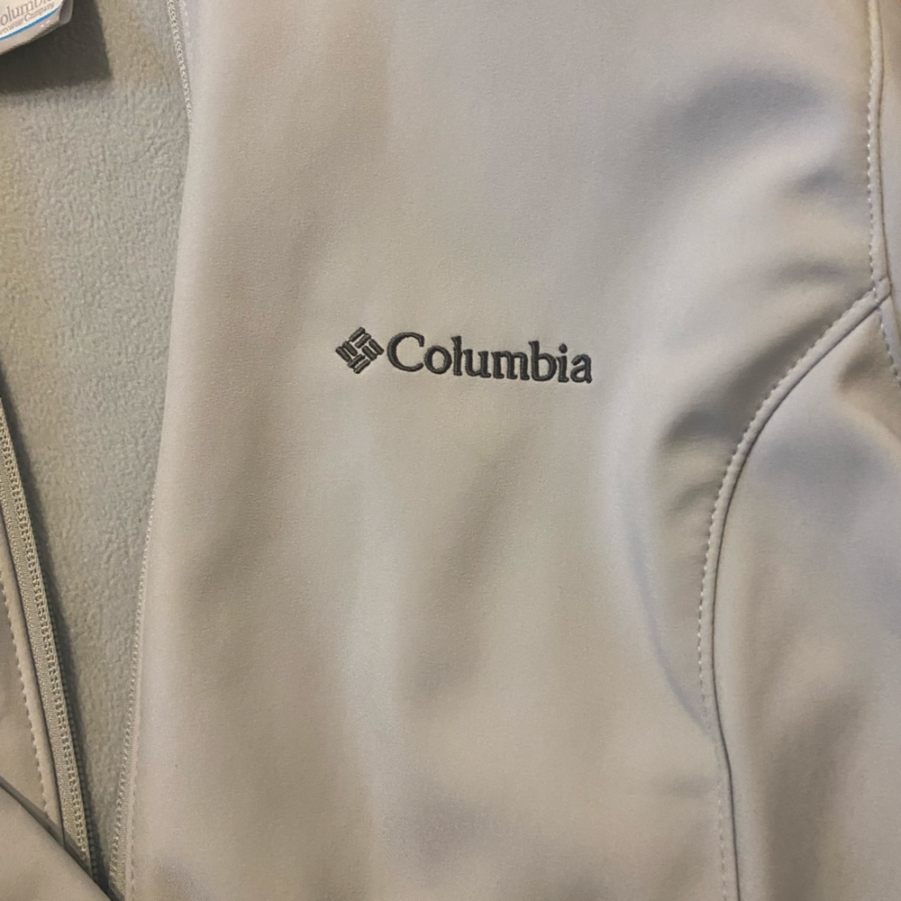 Pale blue Columbia women’s jacket